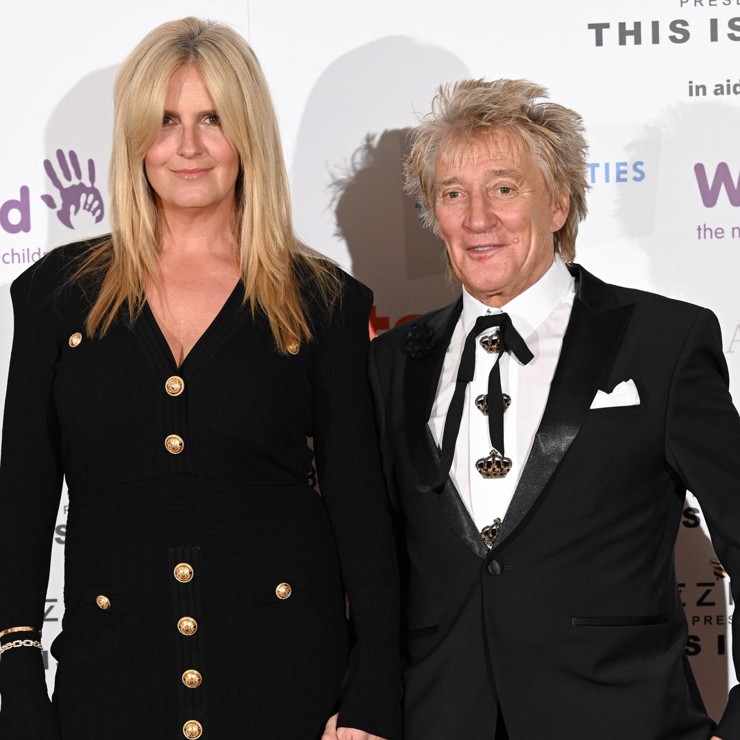 Rod Stewart shares pride in rarely-seen youngest son Aiden for special reason