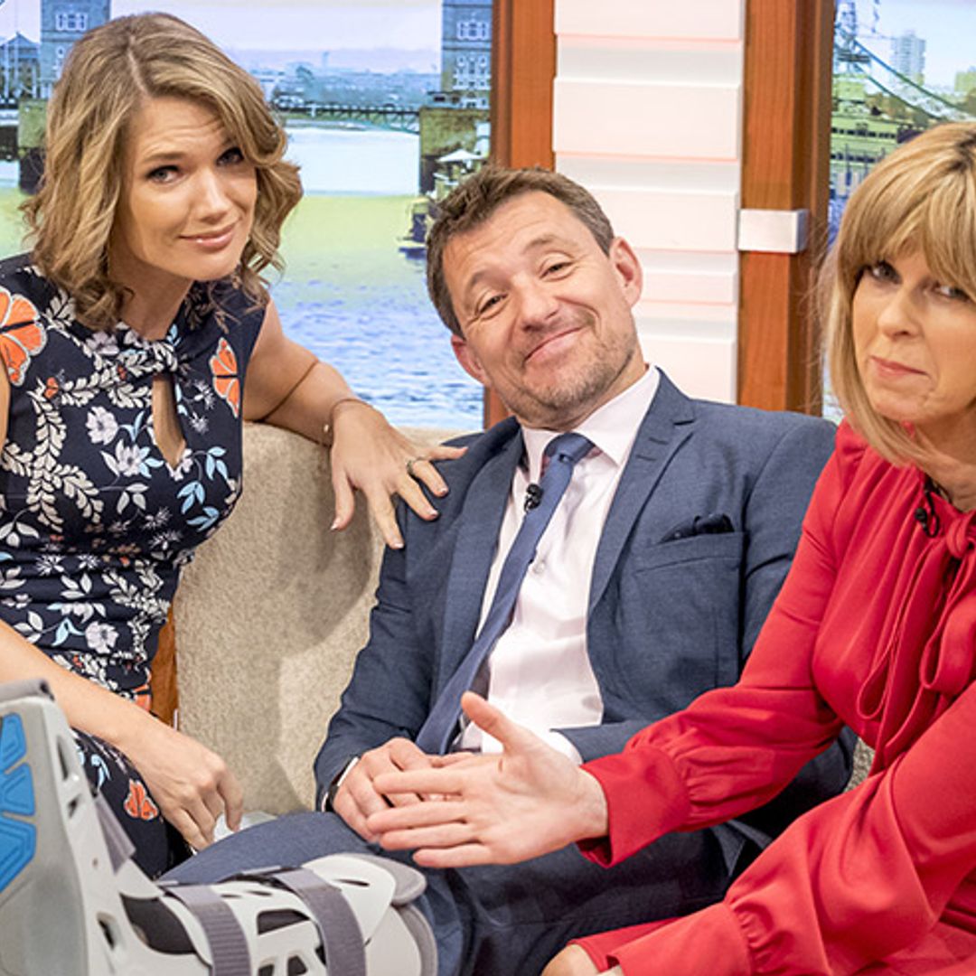 Ben Shephard reveals painful ankle injury – on Friday 13th!