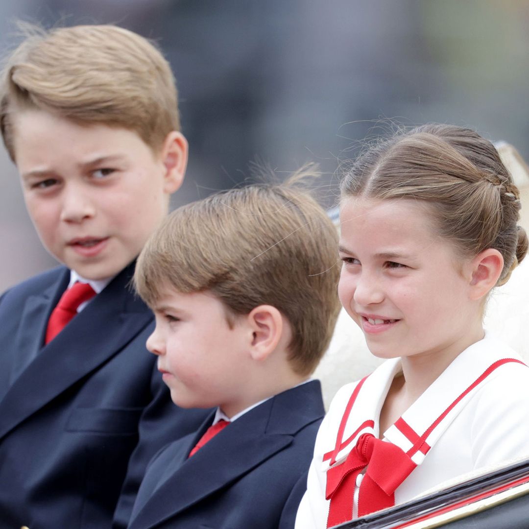 How George, Charlotte and Louis helped King Charles during half-term in Sandringham