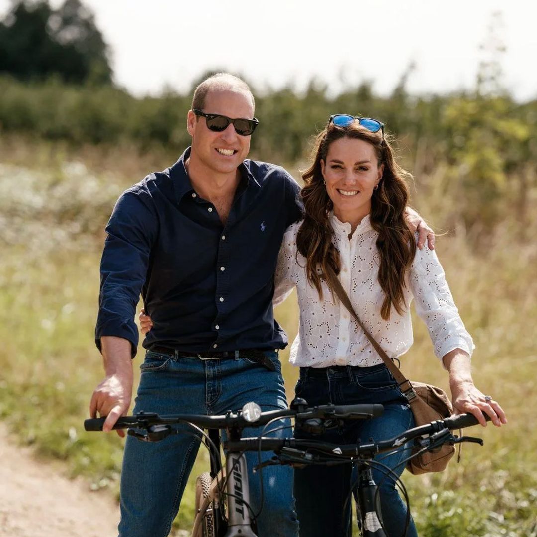 Prince William and Kate Middleton give another glimpse into private garden with special portrait