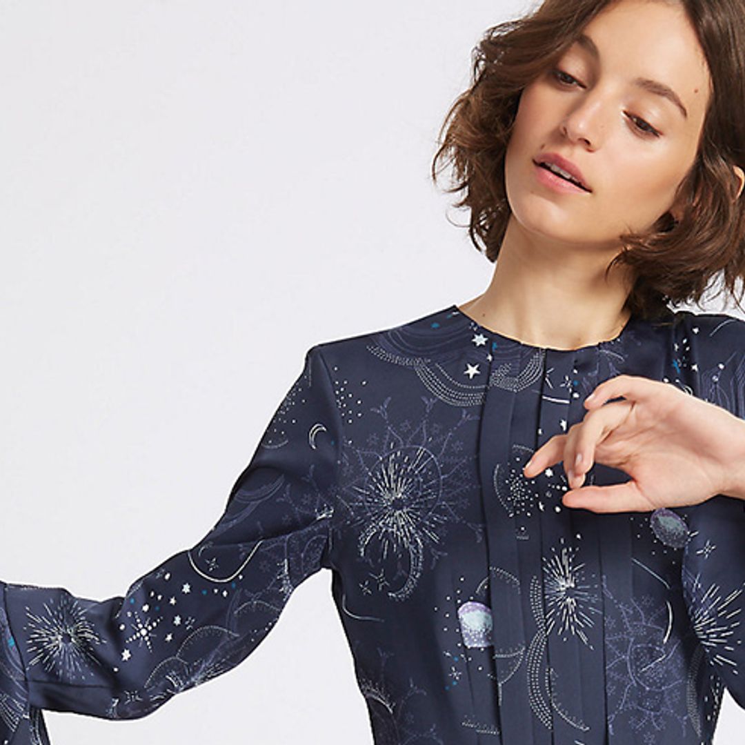 Cosmic Girl! Marks & Spencer re-release THAT sell-out dress