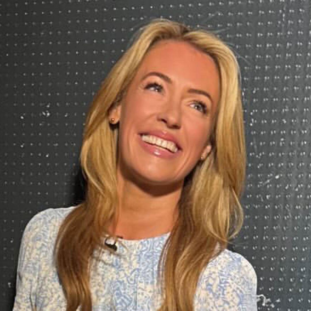 Cat Deeley's pretty floral mini dress has to be seen to be believed