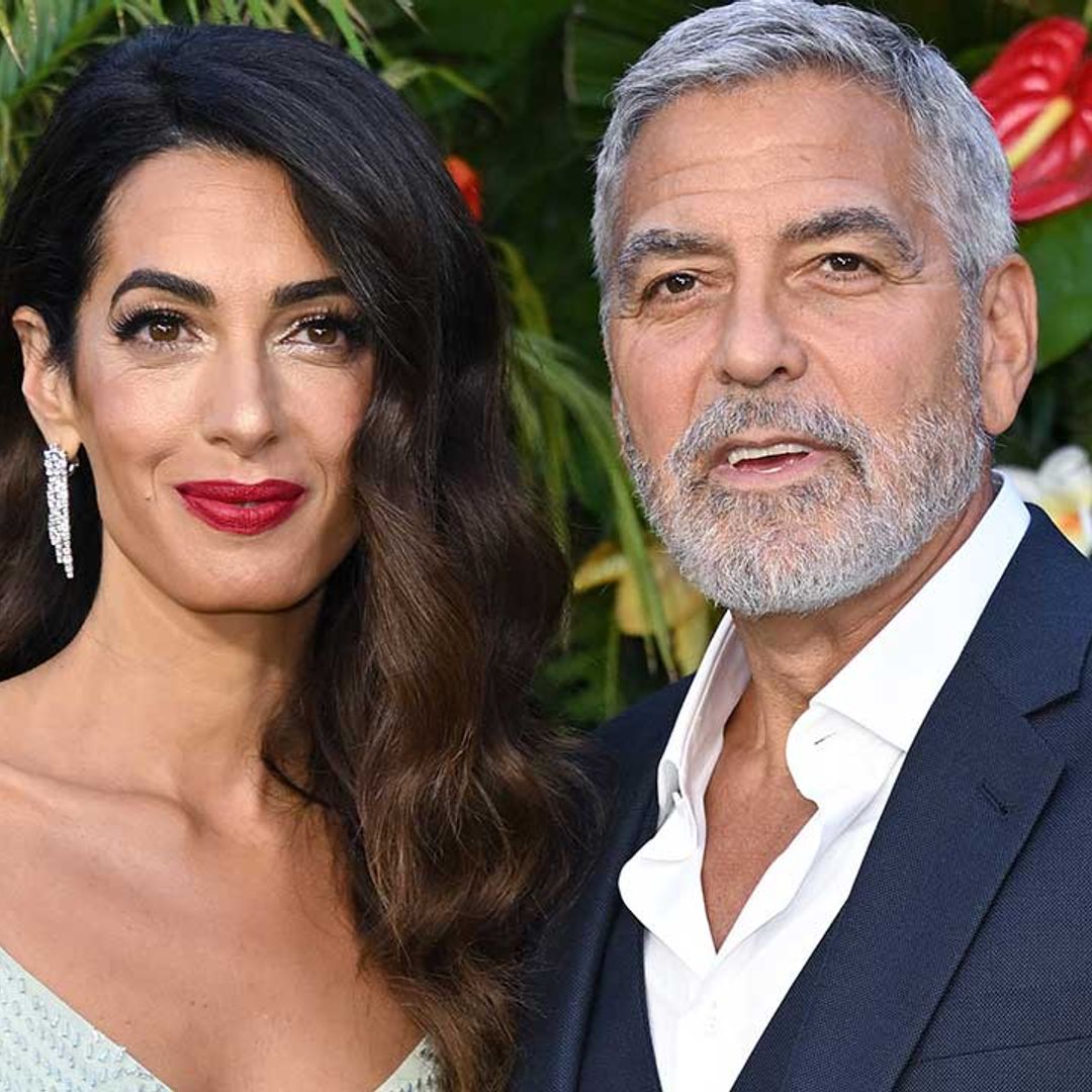 Amal Clooney steals the show in sequin mini dress on George's big night