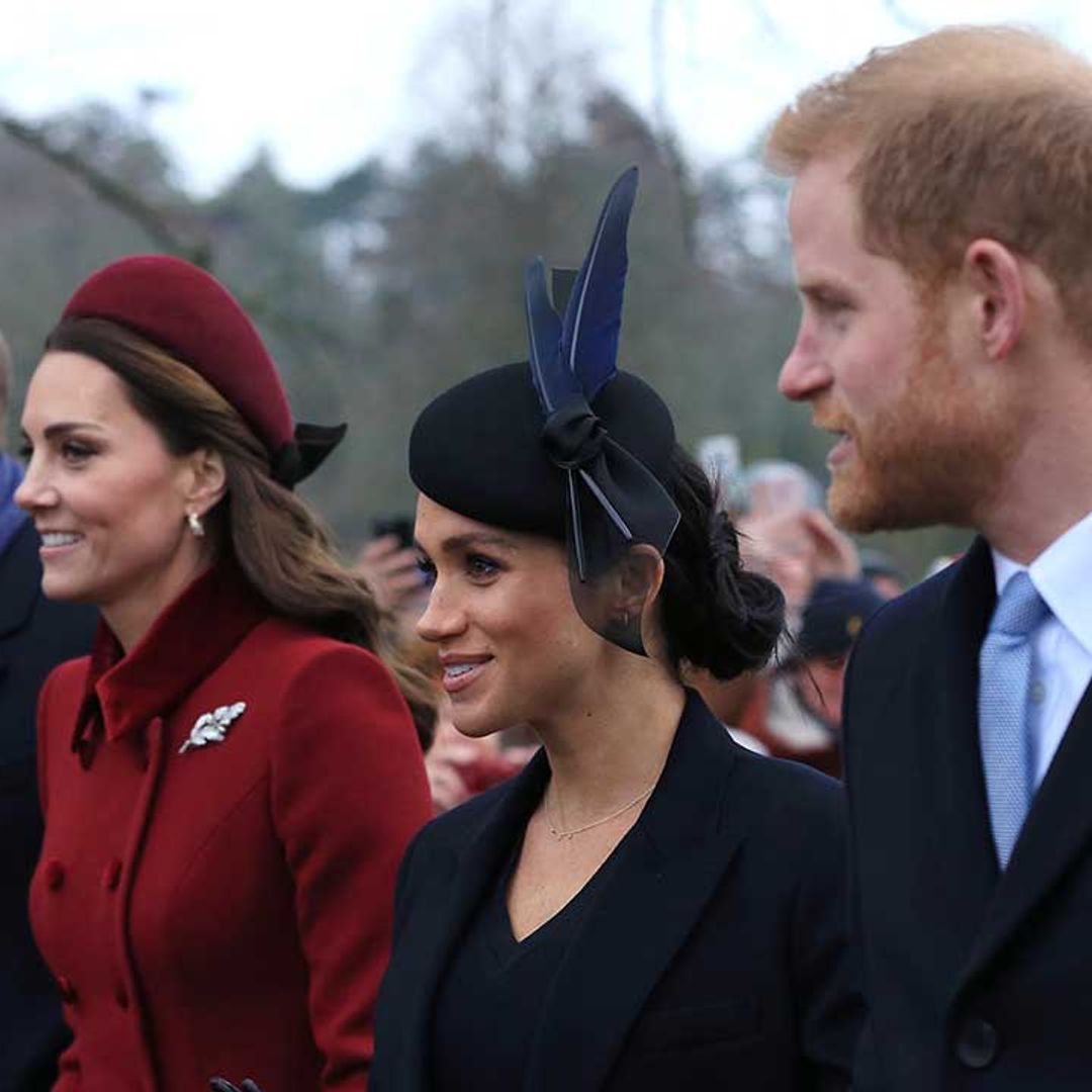Prince William and Kate share photo featuring Harry and Meghan Markle - see here