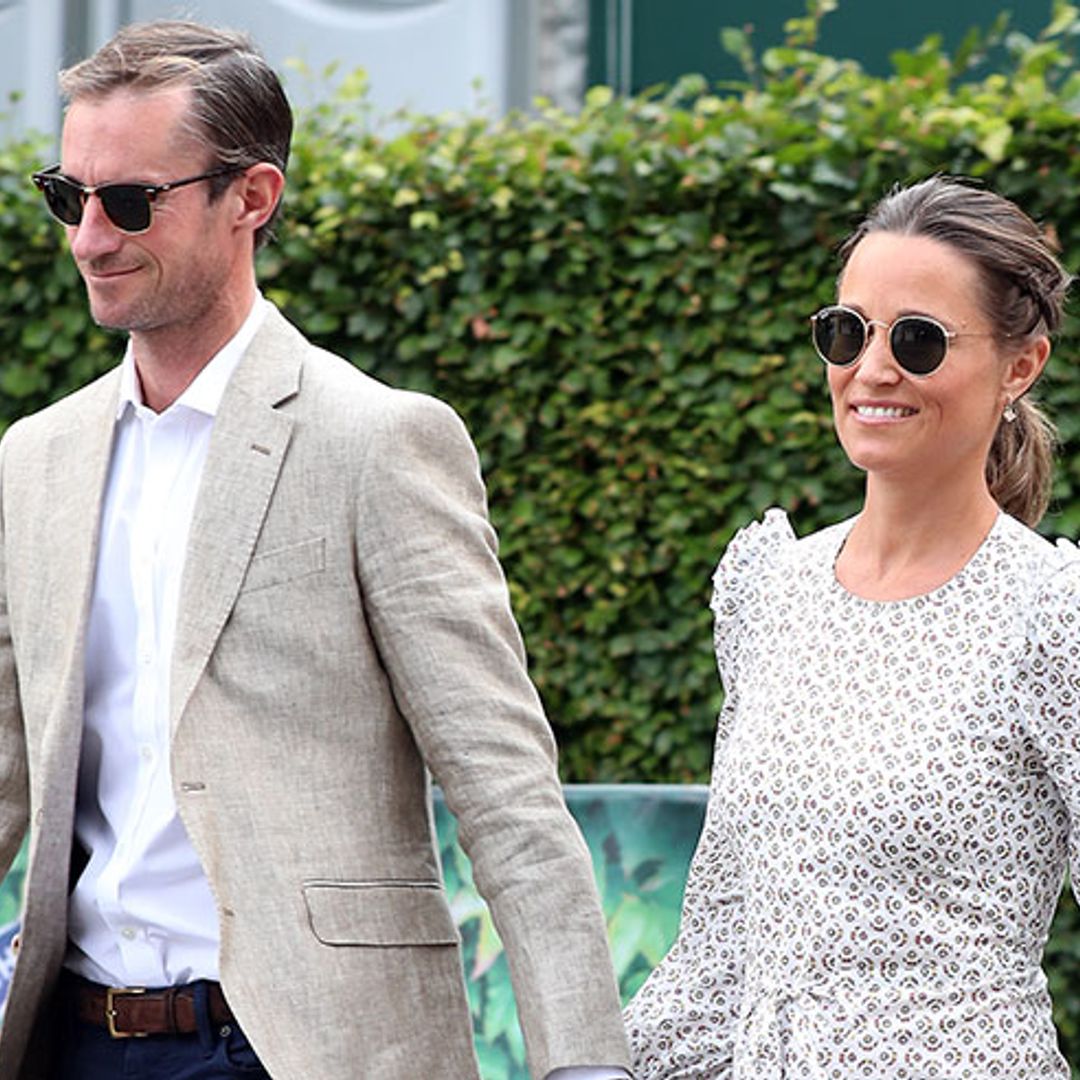 Pippa Middleton turns heads at Wimbledon in perfect summer floral maxi dress - and new hairstyle!