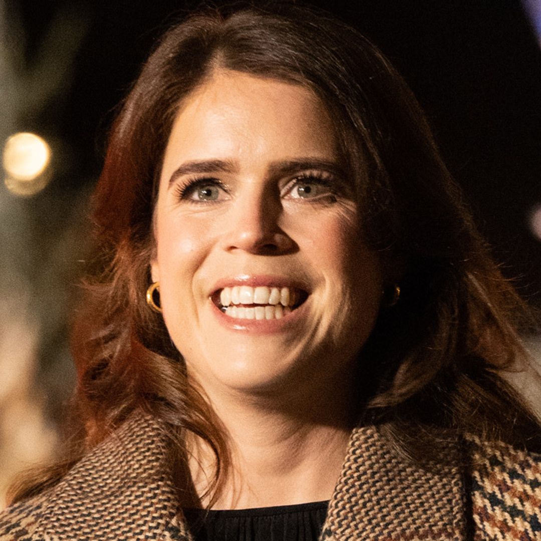 Beaming Princess Eugenie pictured in mini dress after pregnancy news