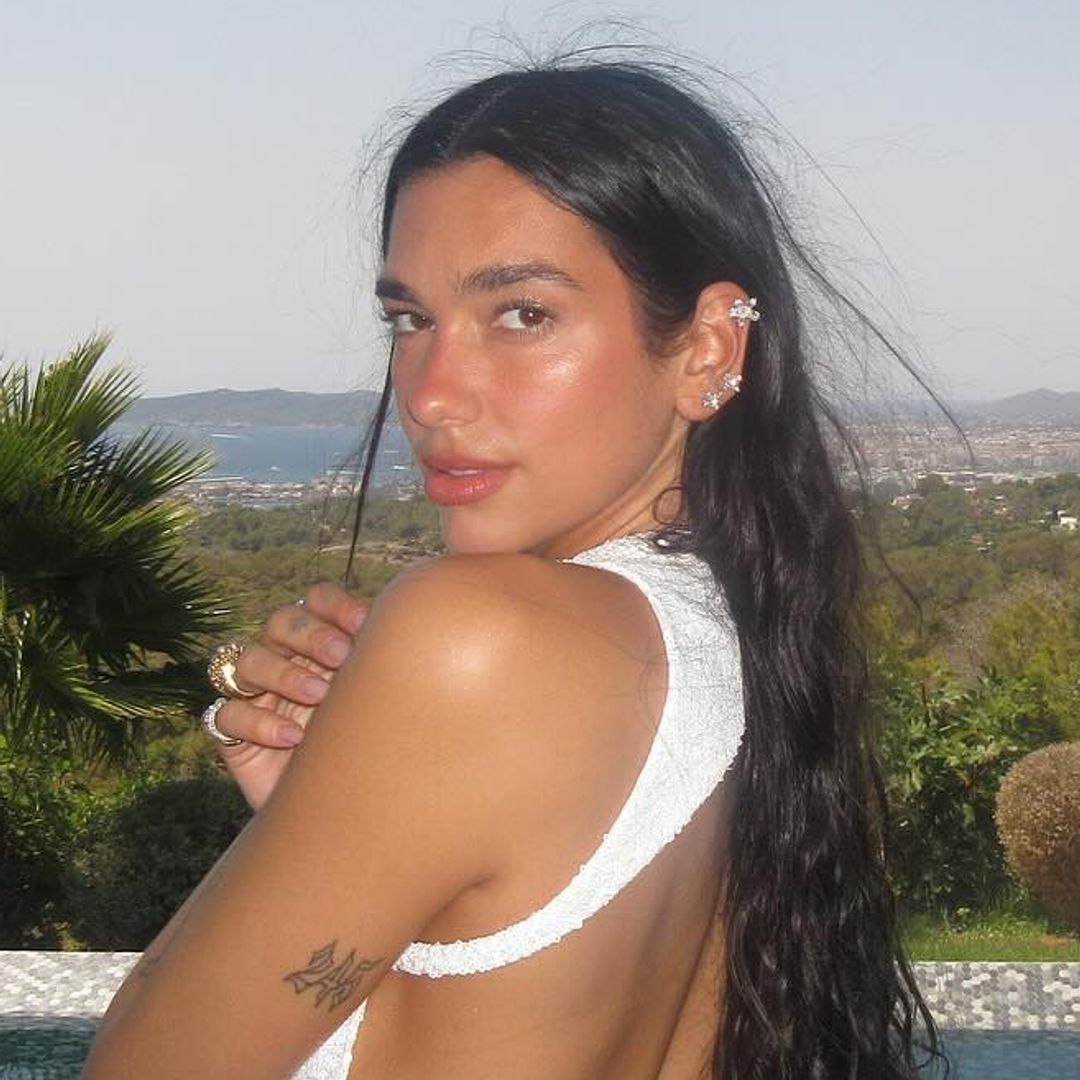 Dua Lipa kickstarts her 30th birthday celebrations in the most daring cut-out dress we've ever seen