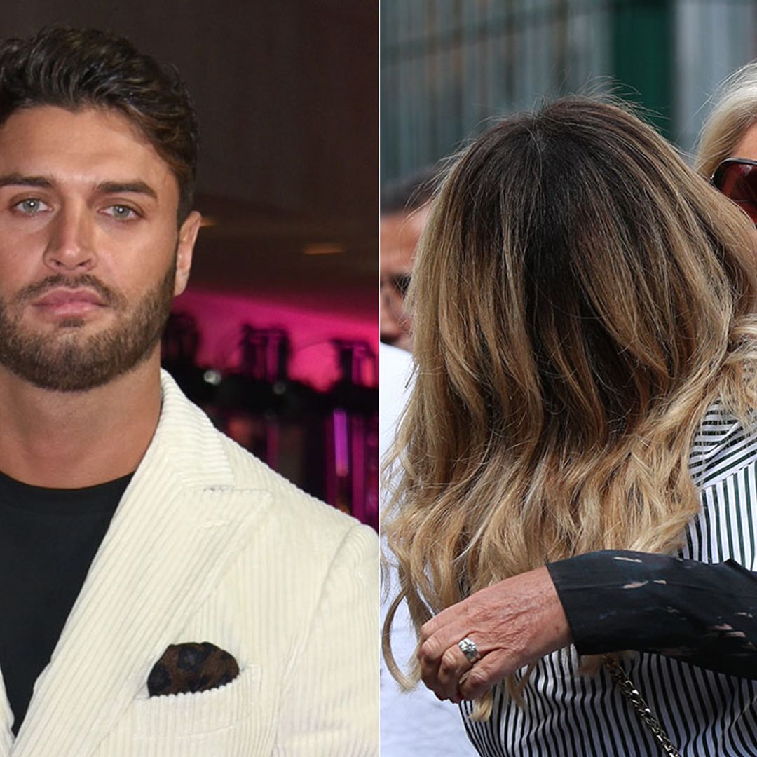 Mike Thalassitis's heartbroken mother comforted by Love Island star after inquest
