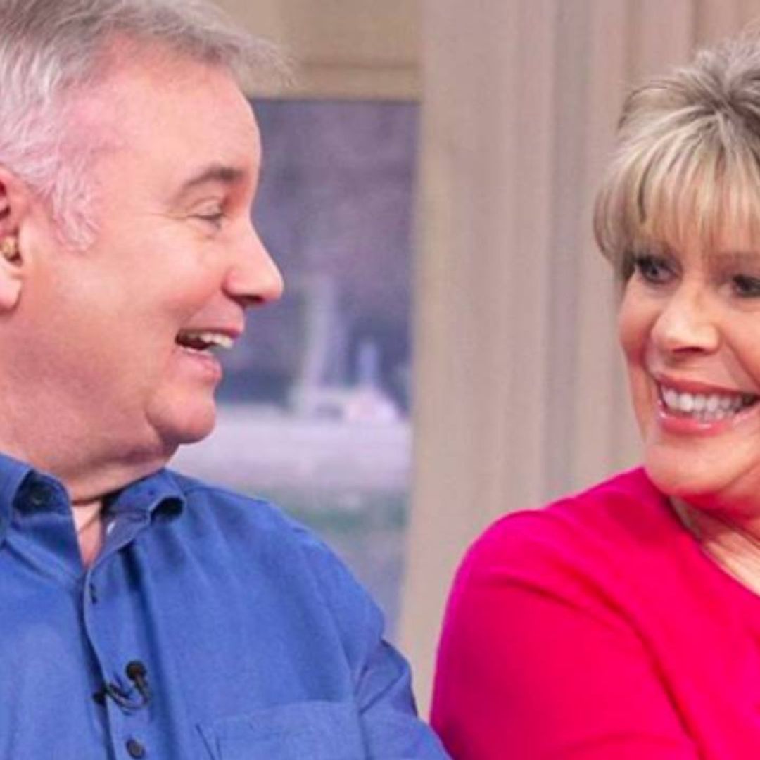 Eamonn Holmes attempts to do Ruth Langsford's hair before live TV appearance – and fans aren't convinced!