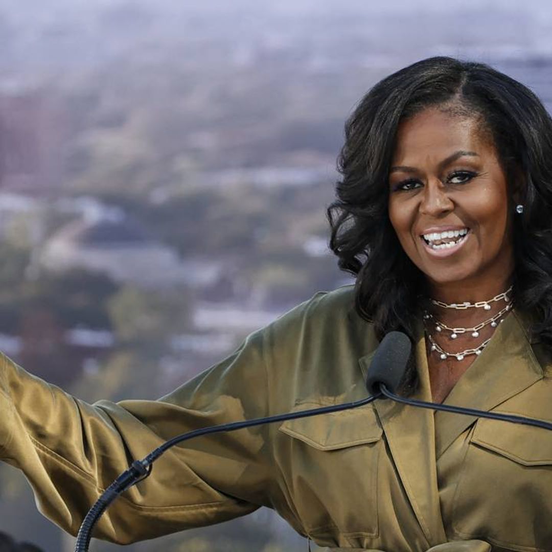Michelle Obama wows in a figure-flattering jumpsuit to celebrate special occasion