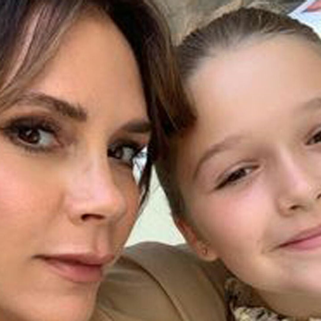 Victoria Beckham's daughter Harper is unexpected style icon in adorable family photo