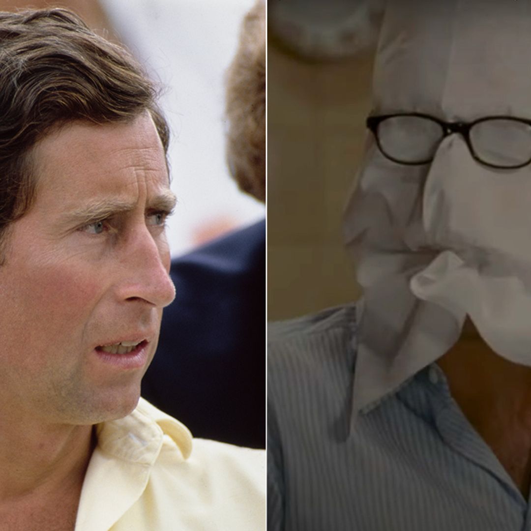 King Charles was the original 'Mr Napkin Head' from The Holiday in hilarious clip - watch