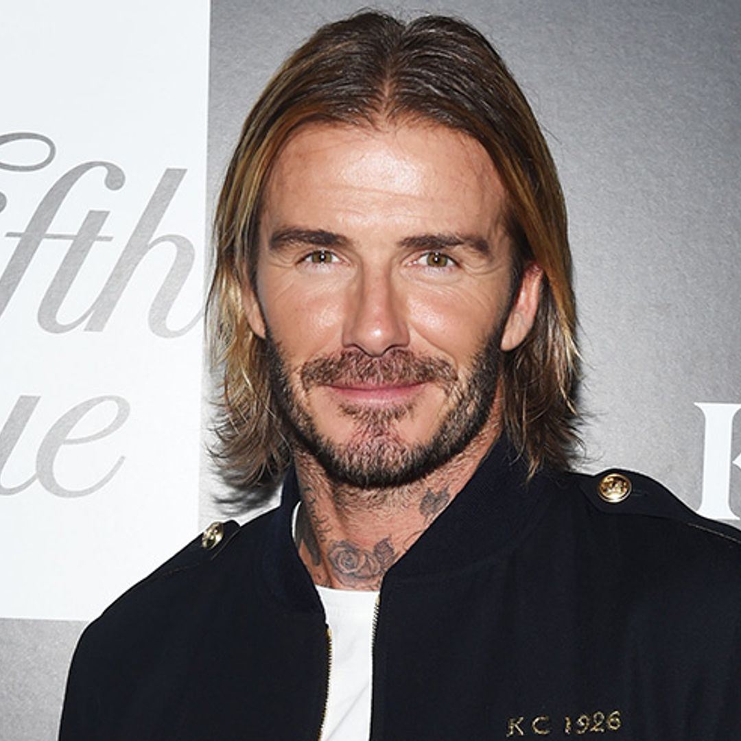 David Beckham shows off amazing art skills for daughter Harper - see his drawing!