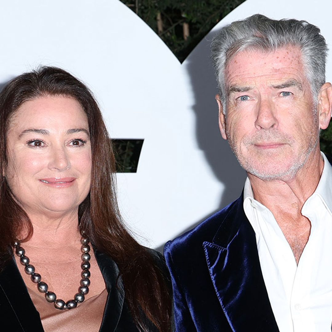 Pierce Brosnan celebrates baby news with his family - see photos