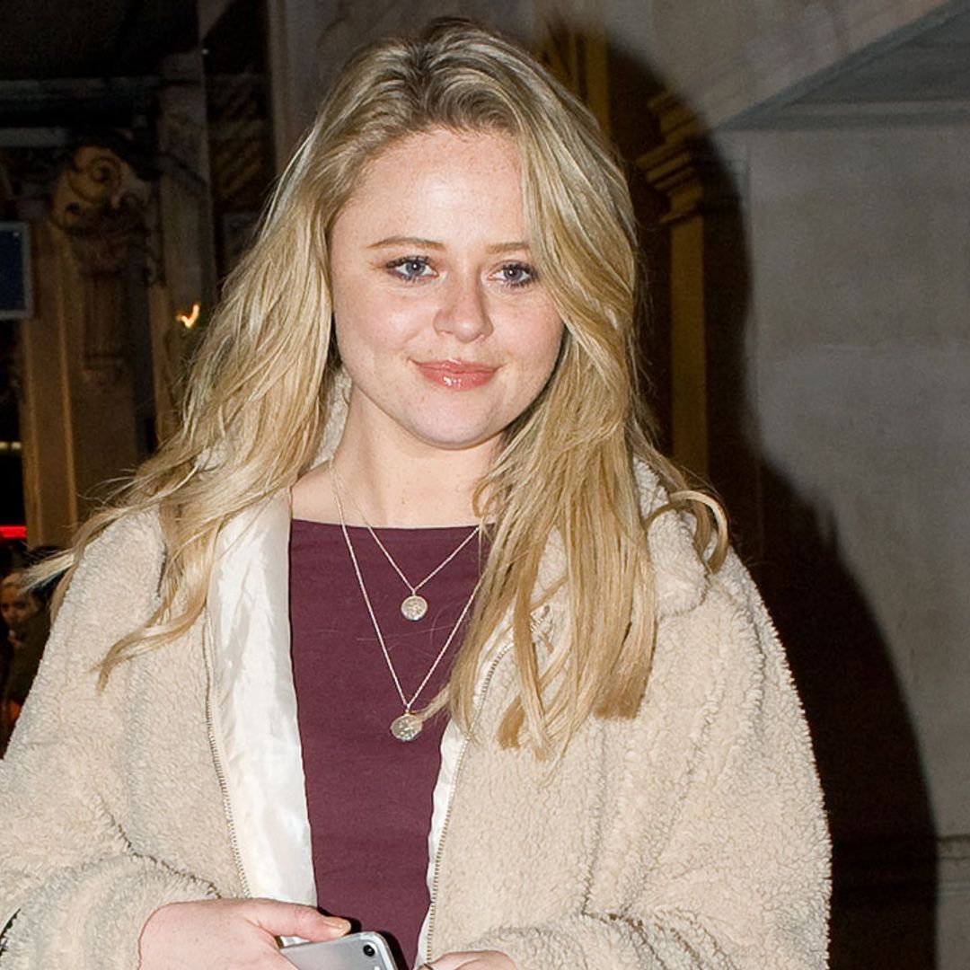 Emily Atack shares photos of new project - and she looks amazing