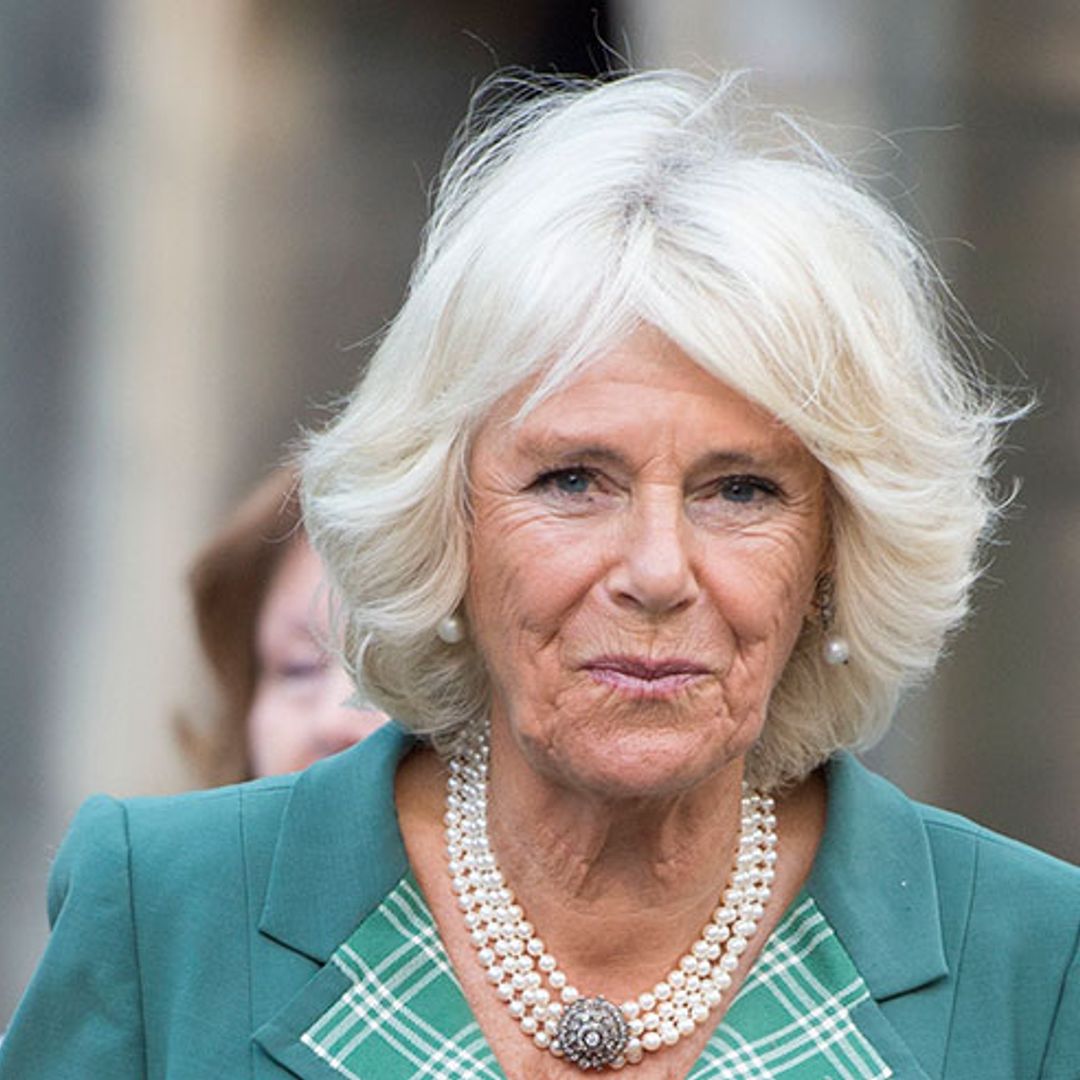 Camilla, Duchess of Cornwall nails the tartan trend in stylish top and blazer combo