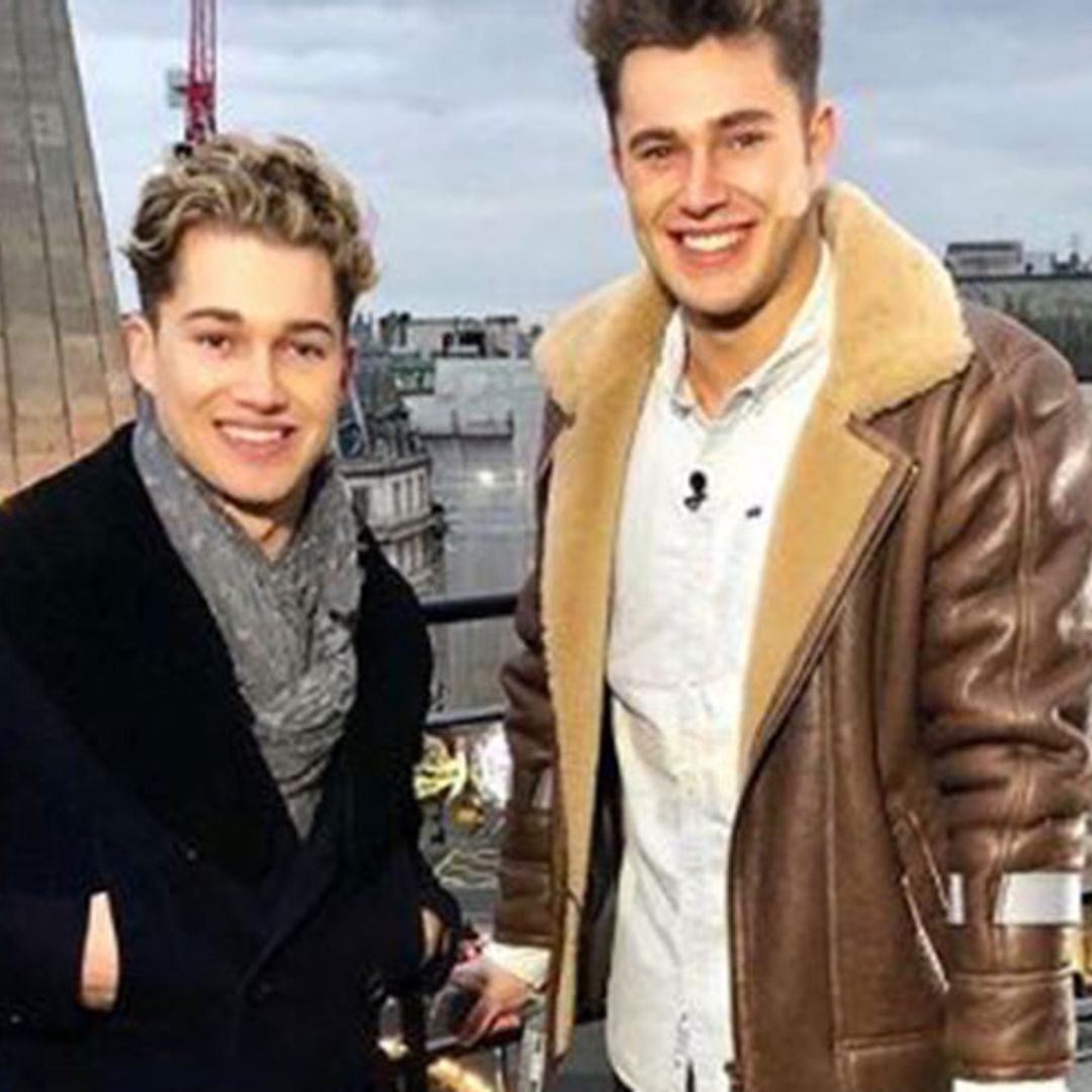 AJ Pritchard and brother Curtis look positive after first physio session since attack