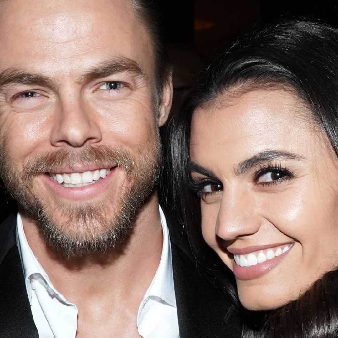 Derek Hough and Hayley Erbert inundated with engagement comments in latest loved-up photo
