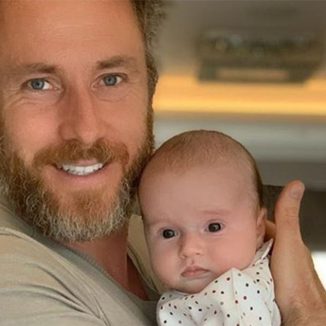 James Jordan shares sweetest must-see video of baby Ella out shopping!