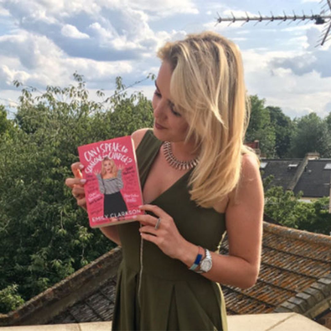 Proud dad Jeremy Clarkson shares snap from daughter Emily's book launch