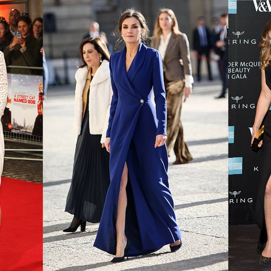 Royal ladies who dared to bare in split-leg dresses! From Duchesses Kate and Meghan to Princess Beatrice