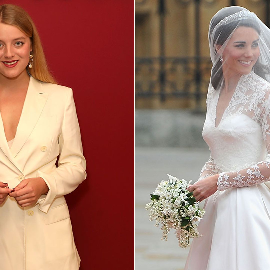 How Flora Ogilvy channelled Kate Middleton at her surprise royal wedding