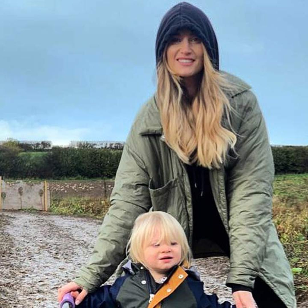 Charley Webb sparks fan reaction with latest photo of son Ace