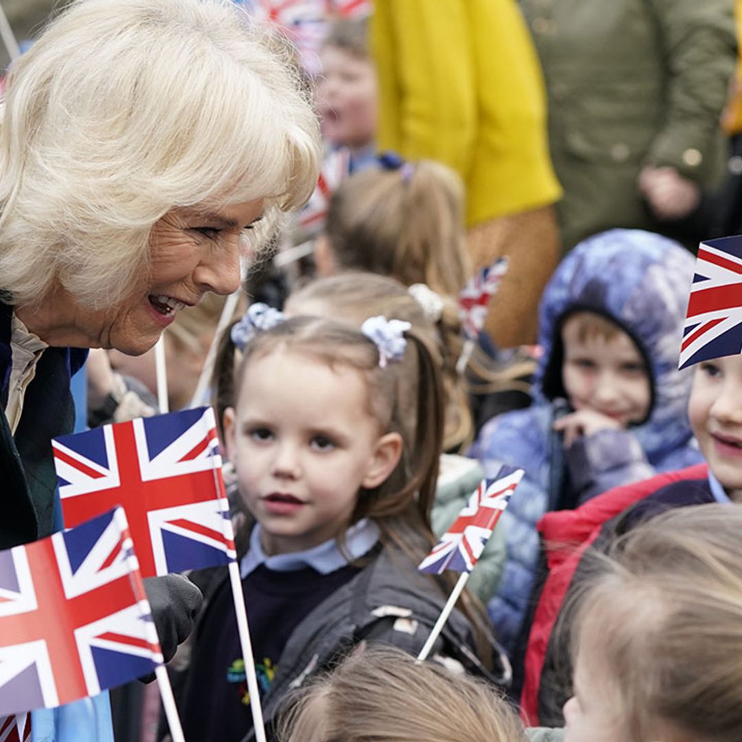 The Duchess of Cornwall makes first public appearance since the Queen backed her to be Queen Consort