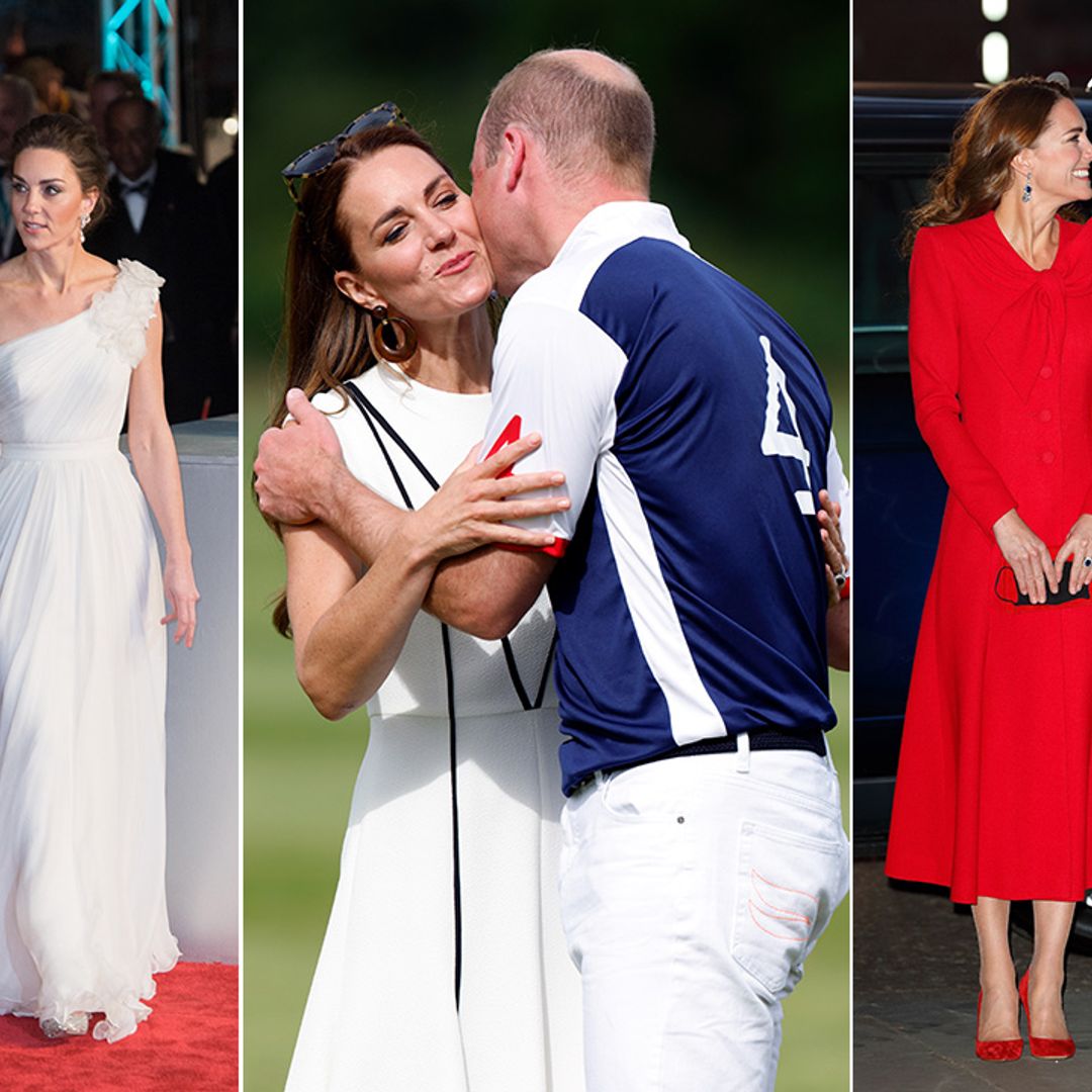 Prince William rocking a full beard in rare clubbing photo with Kate ...