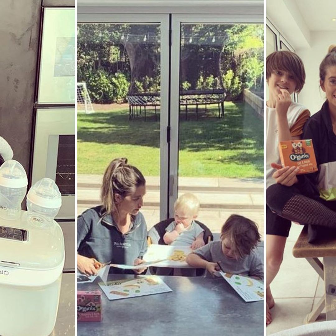 Charley Webb unveils stunning kitchen inside family home