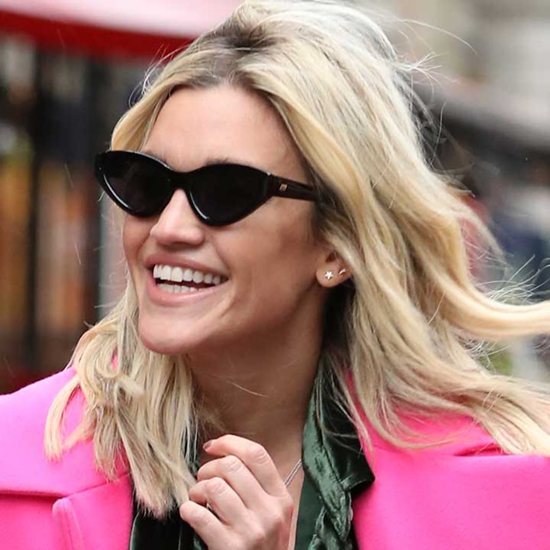 Ashley Roberts’ printed co-ord is top of our shopping list - and her Topshop coat, too