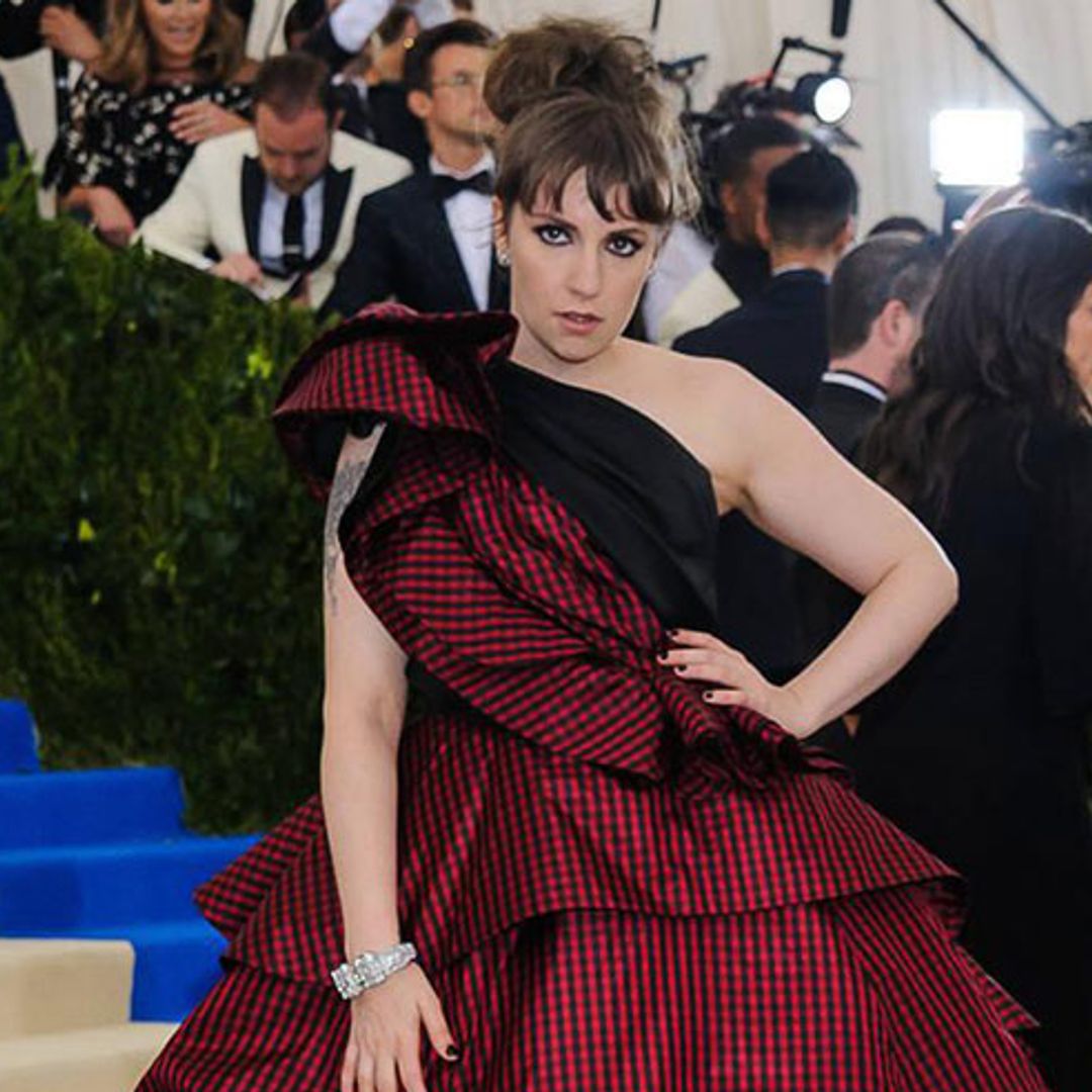 Lena Dunham cleaning out closet for charity