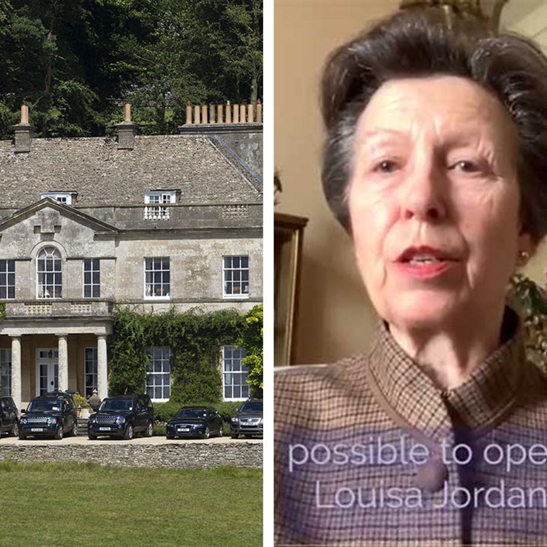 Princess Anne gives rare glimpse inside her home at Gatcombe Park