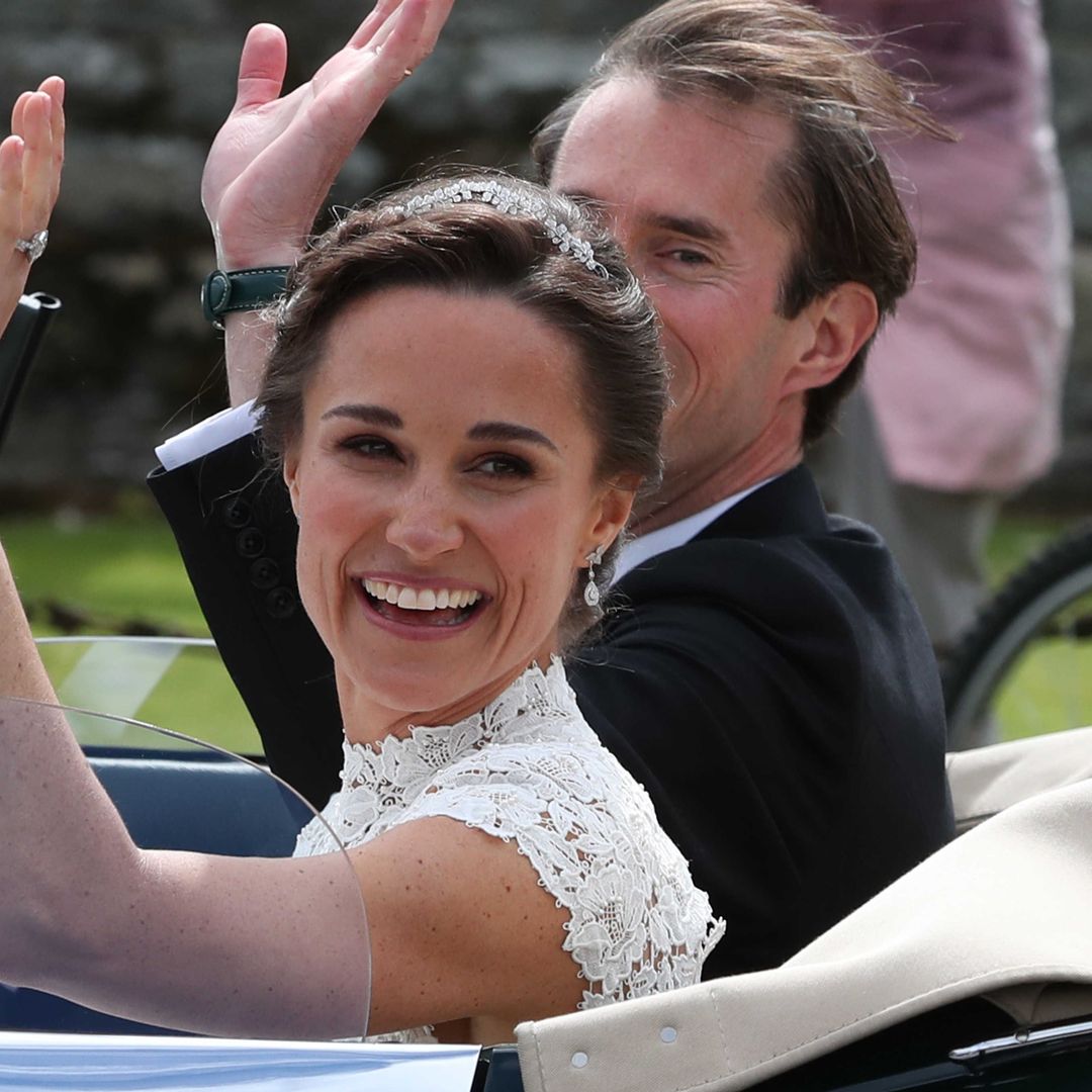 Pippa Middleton's never-pictured bold second wedding dress
