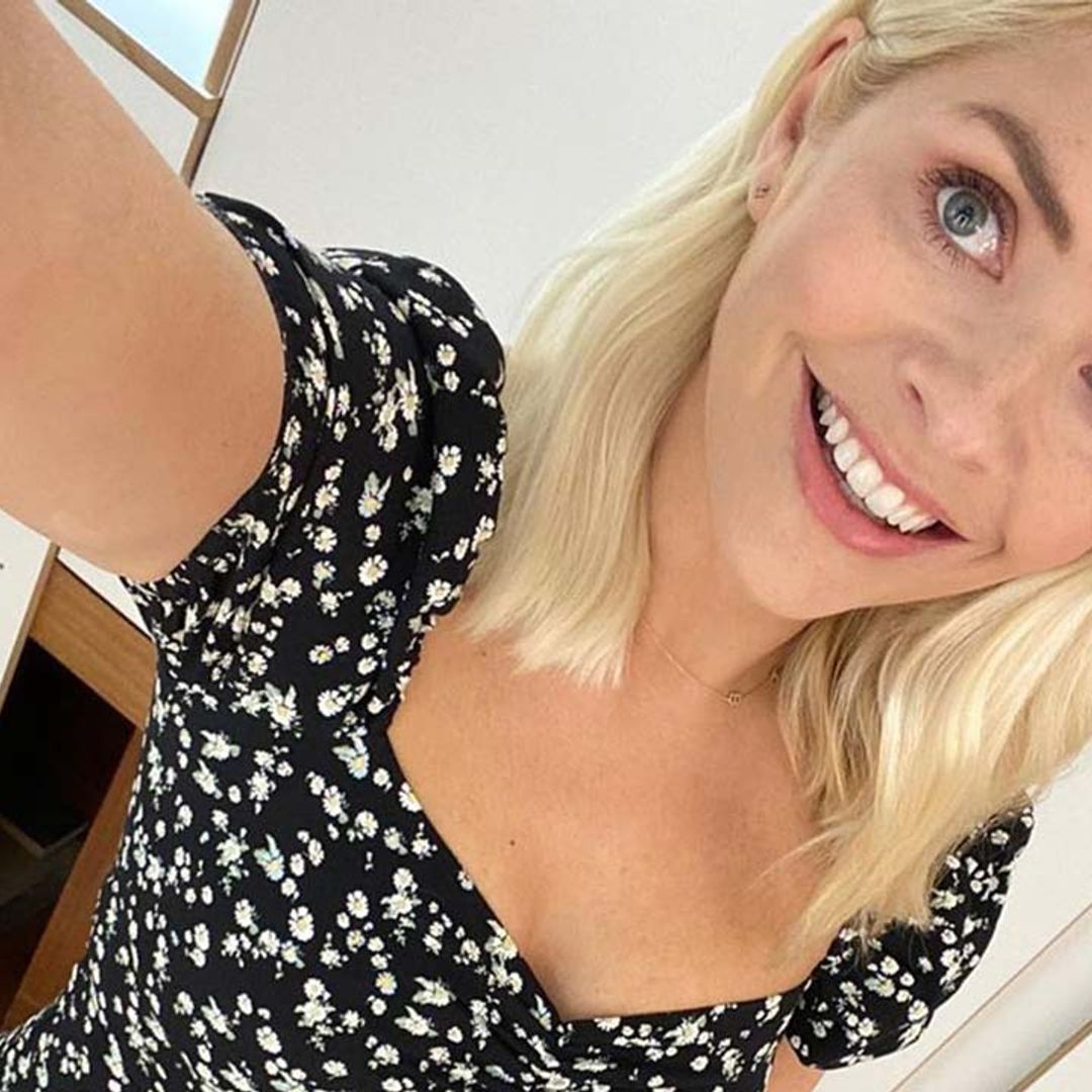 Holly Willoughby's ultra-flattering French Connection dress has This Morning viewers swooning