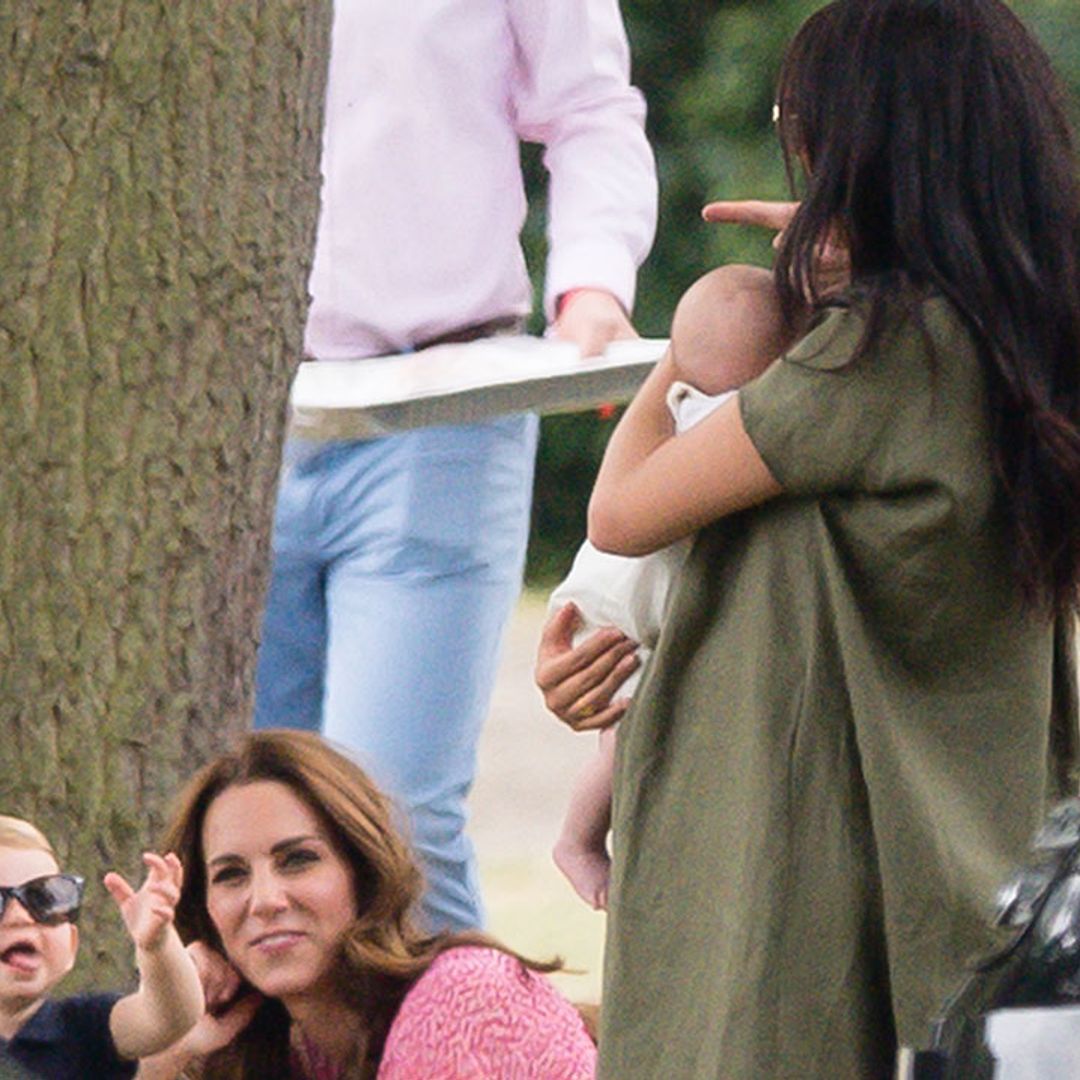 The hilarious way Prince Louis made Meghan Markle laugh at the polo – all the photos