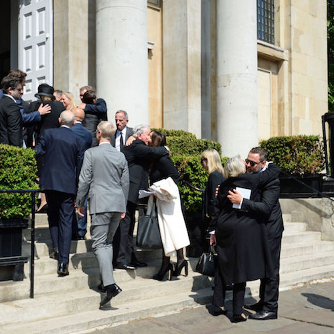 Dale Winton's funeral: David Walliams and other celebrities gather to mourn