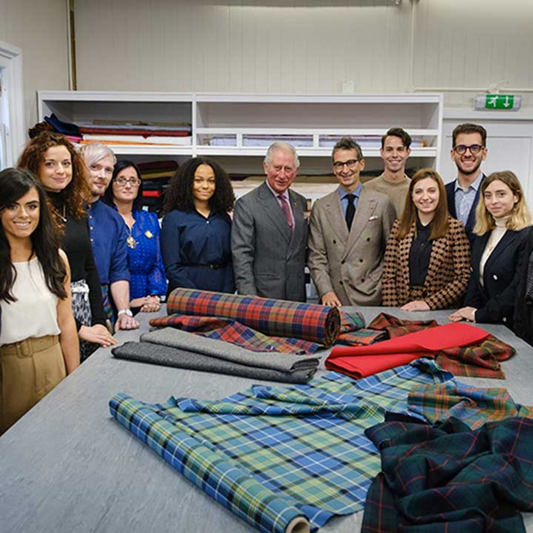 Prince Charles shows support for luxury clothing line in collaboration with his charity