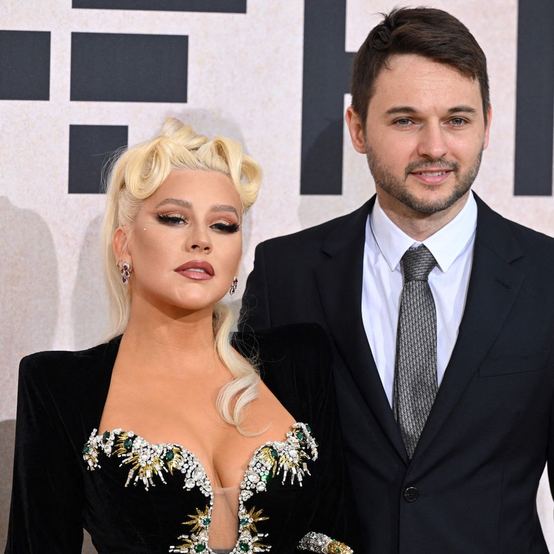 Christina Aguilera shares family update with fiancé - and she looks incredible