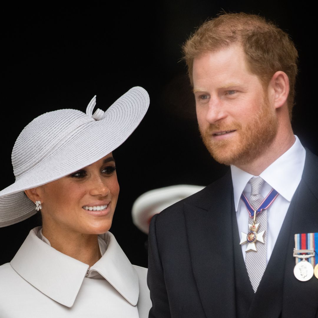 Meghan Markle's look of love at Prince Harry ahead of 5th wedding anniversary - see photo