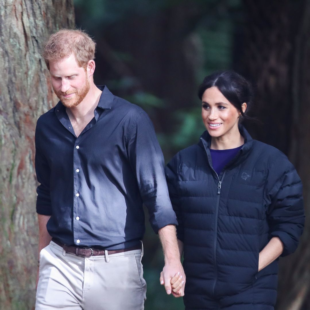 Prince Harry shares sweet bonding moment with daughter Lilibet during walk around his garden