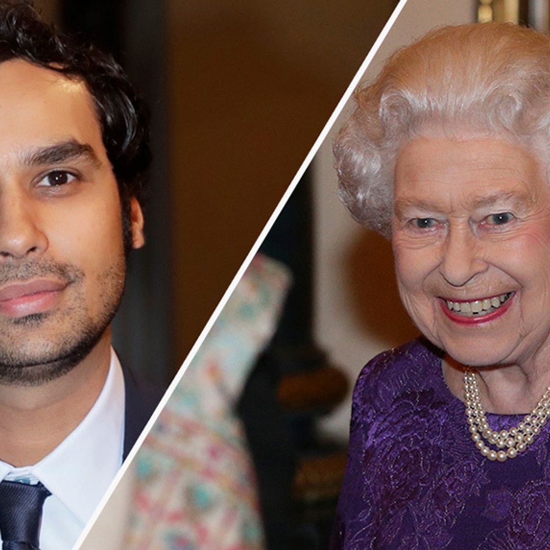 'Big Bang Theory' star Kunal Nayyar talks 'overwhelming' meeting with Queen Elizabeth