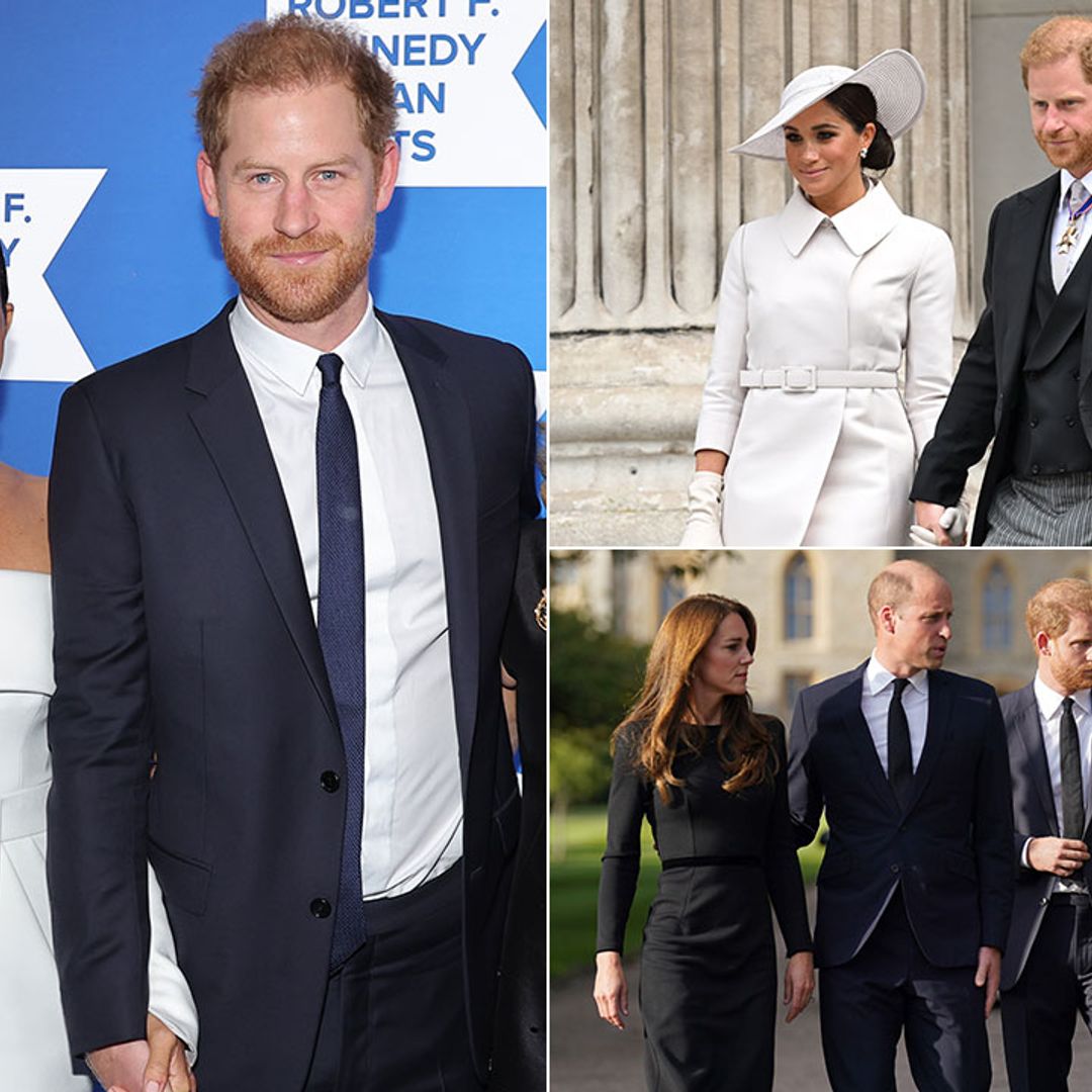 Prince Harry and Meghan Markle's year in review - watch video