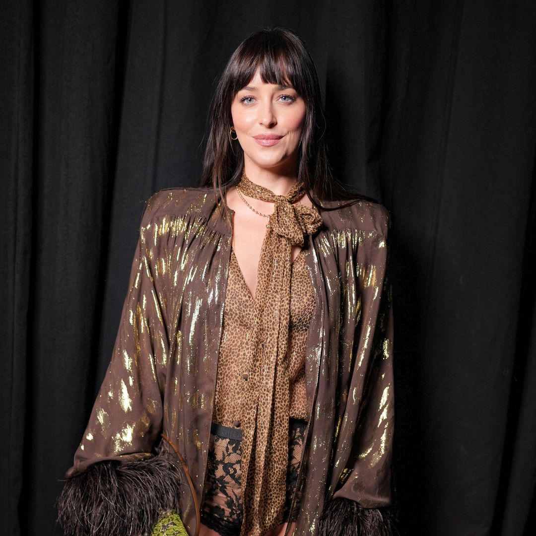 Dakota Johnson wows with sultry no-pants trend in Paris