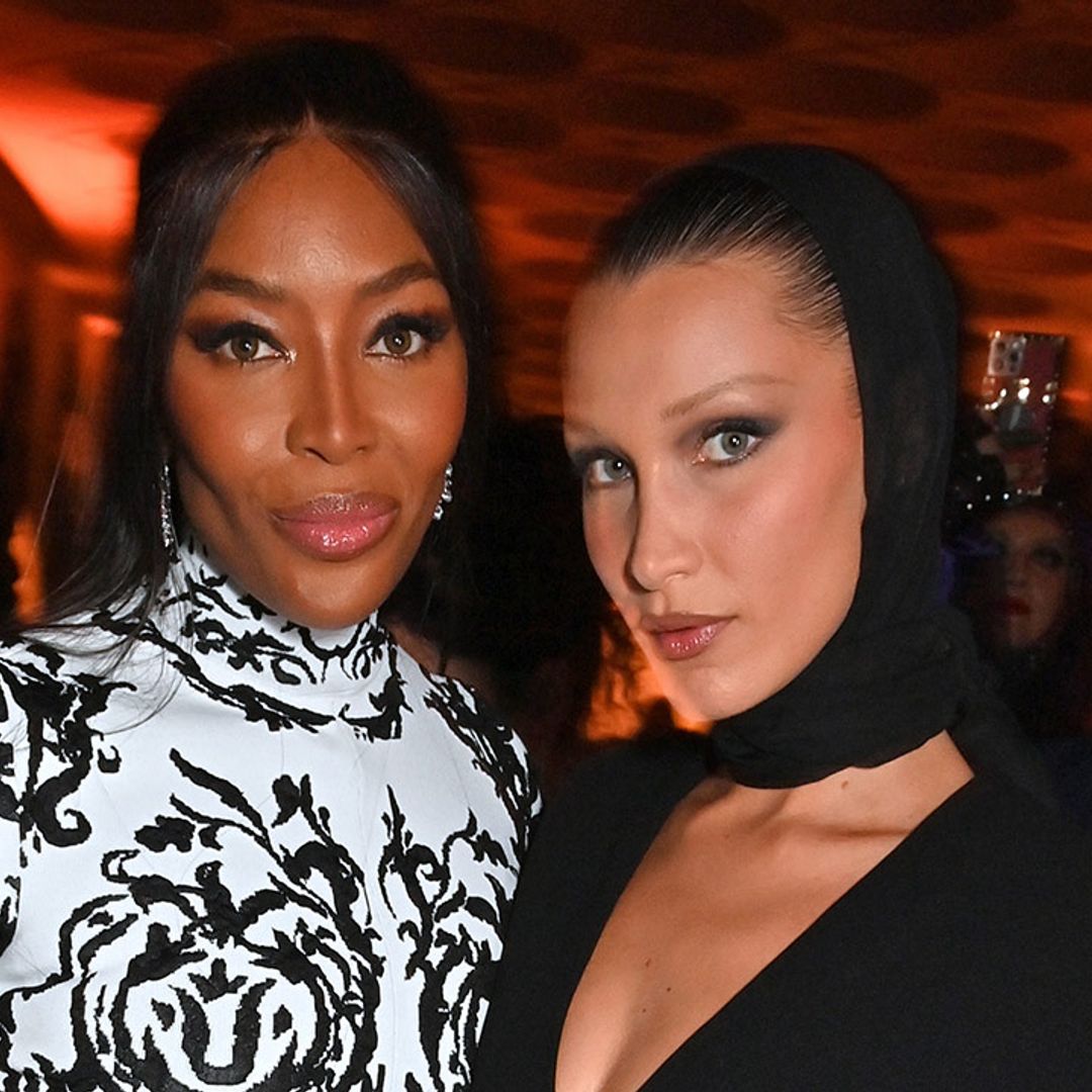 Bella Hadid and Naomi Campbell team up for an ultra-glam outing in Qatar 