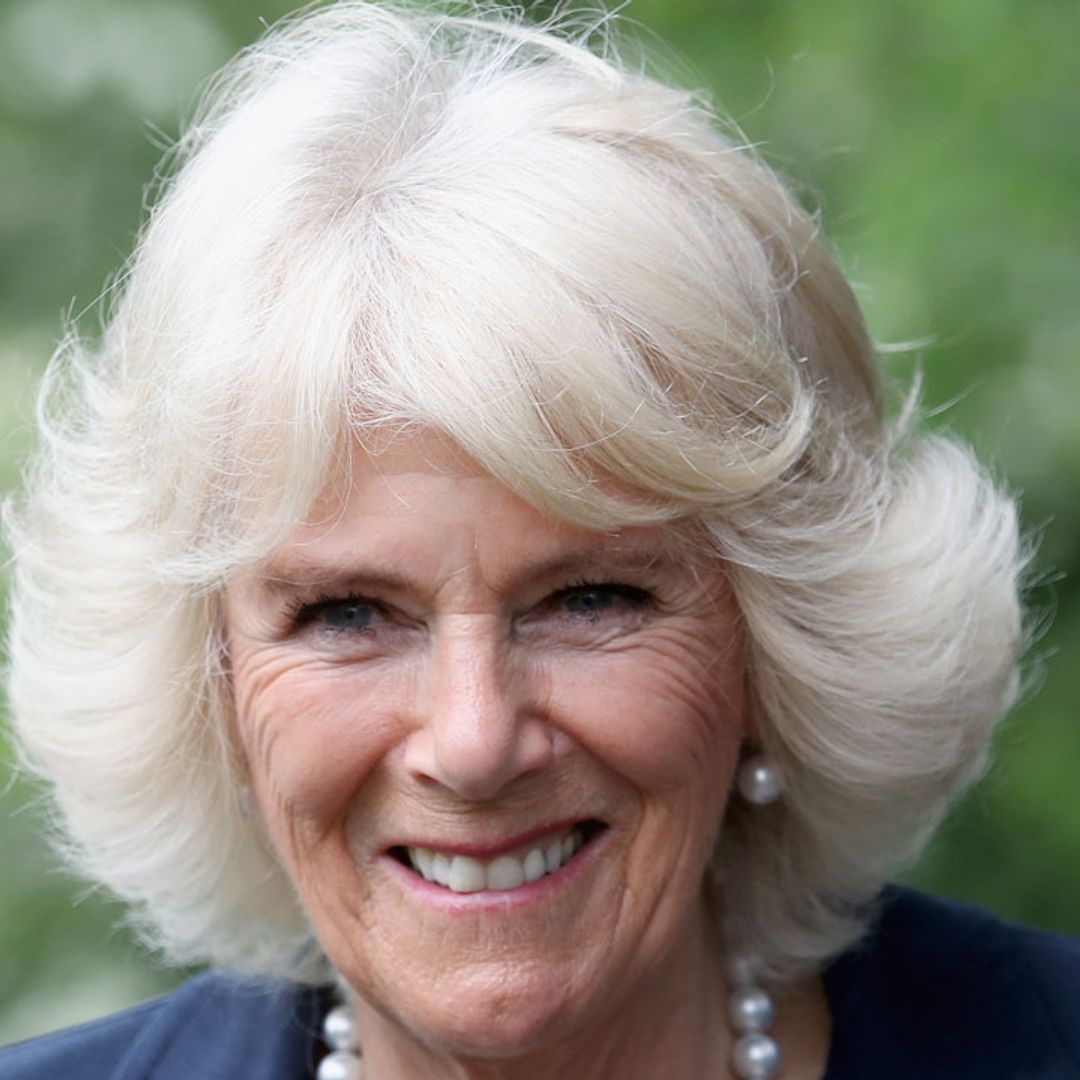 Duchess Camilla looks beautiful in chic blue coat and striking accessory