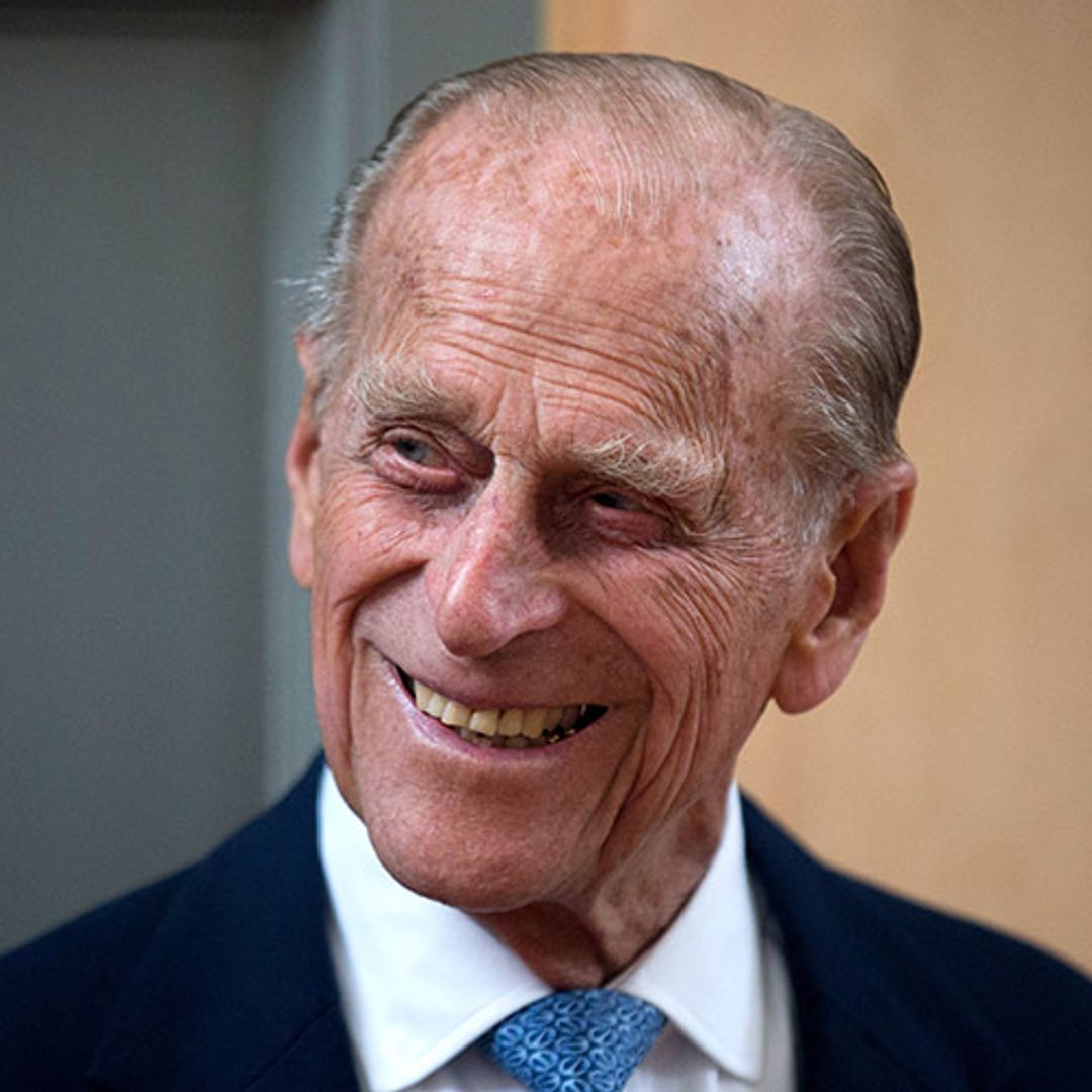 Prince Philip receives first royal visitor after nine days in hospital