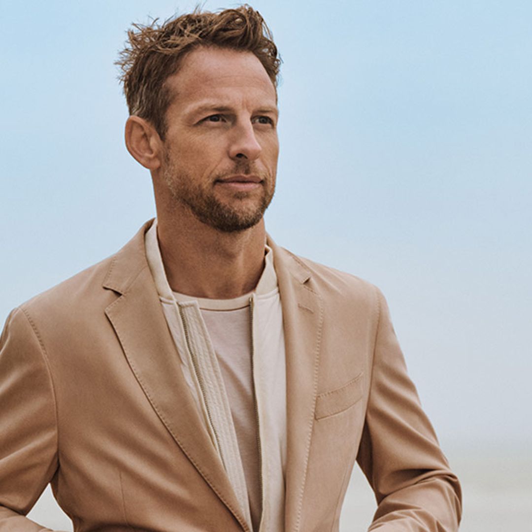 Jenson Button smoulders in striking new campaign after surprise Brittny Ward wedding