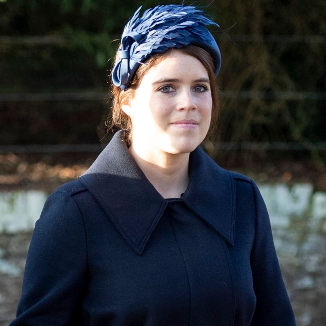 See Princess Eugenie's Christmas day outfit - and swoon over her Aspinal of London bag