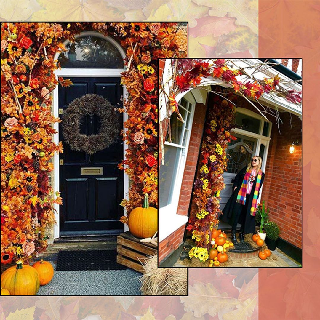 Autumn doorscapes are the homeware craze you need to know for 2020 – just ask Stacey Solomon & Laura Whitmore